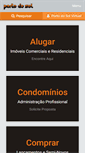 Mobile Screenshot of portodosolimoveis.com.br